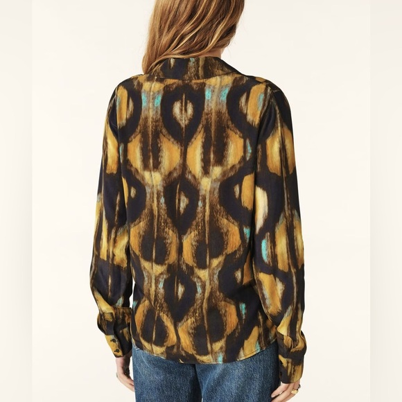 ba&sh Multicolor Patterned Blouse - Picture 9 of 16